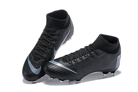 Image of NIKE Mercurial Superfly VI 360 Elite FG Black Grey - KicksNatics