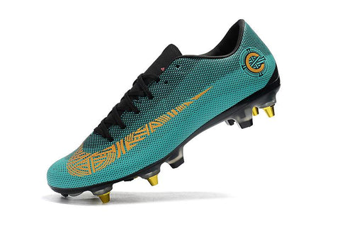Image of Nike Mercurial Vapor XII PRO SG Blue Gold - KicksNatics