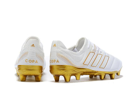 Image of Adidas Copa 19.1 FG White Gold - KicksNatics