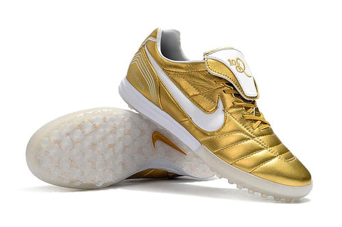 Image of Nike Tiempo Legend VII 7 R10 Elite TF Gold White