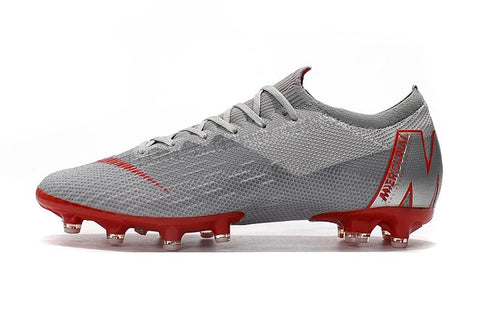 Image of NIKE Mercurial Superfly VI 360 Elite AG High Low Silver Red - KicksNatics