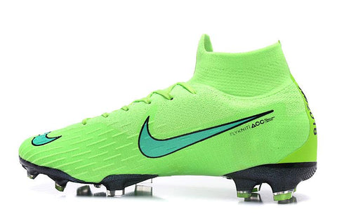 Image of Nike Mercurial Superfly VI Elite FG Cool Green Blue - KicksNatics