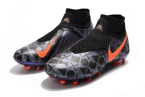 Image of Nike Phantom Vision Elite DF FG Black Orange - KicksNatics