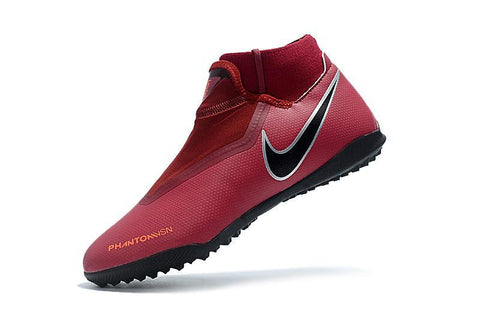 Image of Nike Phantom Vision Elite TF Nike Turf Maroon Black - KicksNatics