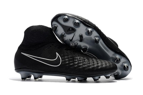 Image of Nike Magista Obra II FG Black Silver - KicksNatics