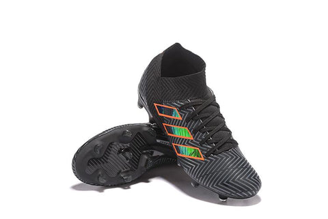 Image of adidas Nemeziz 18.1 FG Black Orange Green - KicksNatics