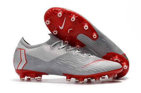 Image of NIKE Mercurial Superfly VI 360 Elite AG High Low Silver Red - KicksNatics