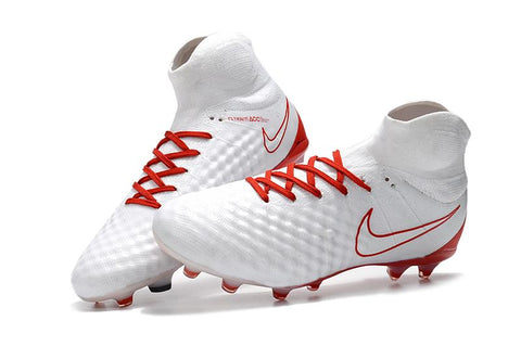 Image of Nike Magista Obra II FG White Red Stud - KicksNatics
