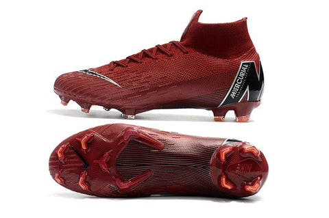 Image of NIKE Mercurial Superfly VI 360 Elite Neymar FG Maroon High Cut - KicksNatics