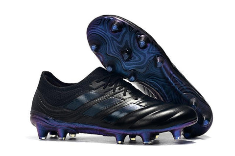 Image of Adidas Copa 19.1 FG Black Blue - KicksNatics