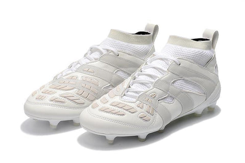 Image of Adidas Predator Accelerator David Beckham FG Soccer Cleats White - KicksNatics