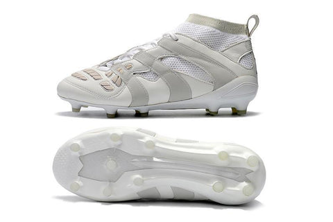 Image of Adidas Predator Accelerator David Beckham FG Soccer Cleats White - KicksNatics