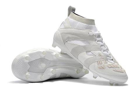 Image of Adidas Predator Accelerator David Beckham FG Soccer Cleats White - KicksNatics