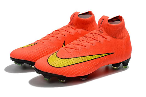 Image of NIKE Mercurial Superfly VI 360 Elite FG Orange Yellow - KicksNatics