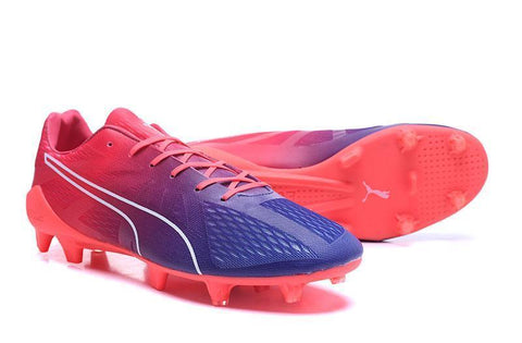 Image of PUMA evoSPEED Fresh 2.0 FG Soccer Cleats Bright Plasma True Blue