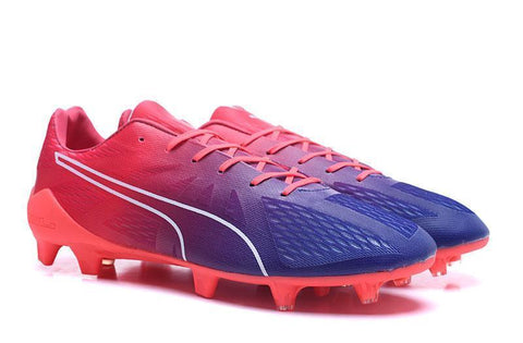 Image of PUMA evoSPEED Fresh 2.0 FG Soccer Cleats Bright Plasma True Blue