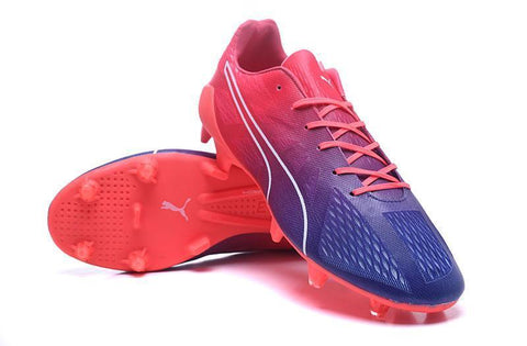 Image of PUMA evoSPEED Fresh 2.0 FG Soccer Cleats Bright Plasma True Blue