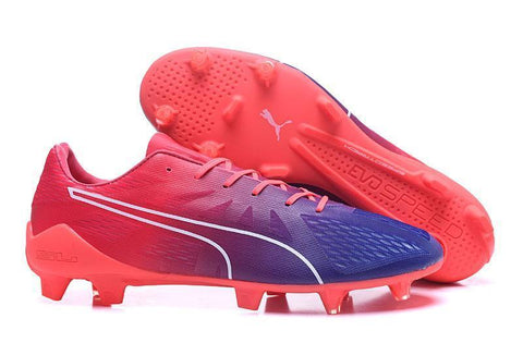 Image of PUMA evoSPEED Fresh 2.0 FG Soccer Cleats Bright Plasma True Blue