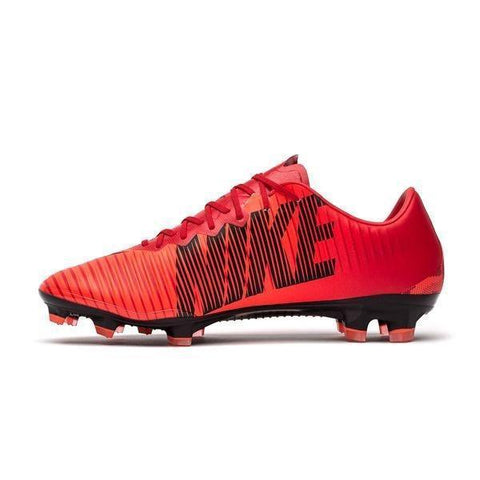 Image of Nike Mercurial Vapor XI FG Soccer Cleats University Red Black - KicksNatics