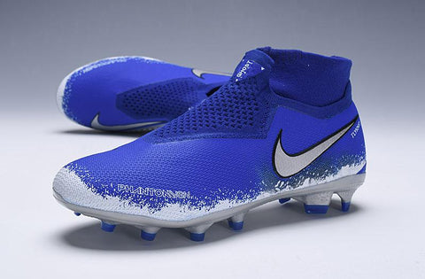 Image of Nike Phantom Vision Elite DF FG Blue Silver
