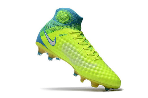 Image of Nike Magista Obra II FG Light Green & Blue - KicksNatics