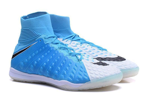 Image of Nike HypervenomX Proximo II Dynamic Fit IC HP30026 SkyBlue/White/Black - KicksNatics