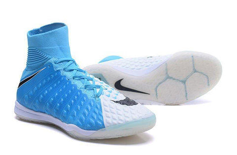 Image of Nike HypervenomX Proximo II Dynamic Fit IC HP30026 SkyBlue/White/Black - KicksNatics