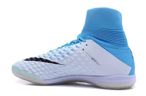 Image of Nike HypervenomX Proximo II Dynamic Fit IC HP30026 SkyBlue/White/Black - KicksNatics