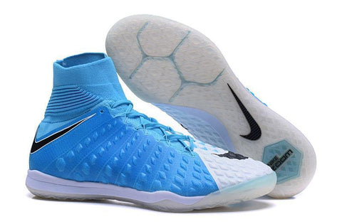 Image of Nike HypervenomX Proximo II Dynamic Fit IC HP30026 SkyBlue/White/Black - KicksNatics