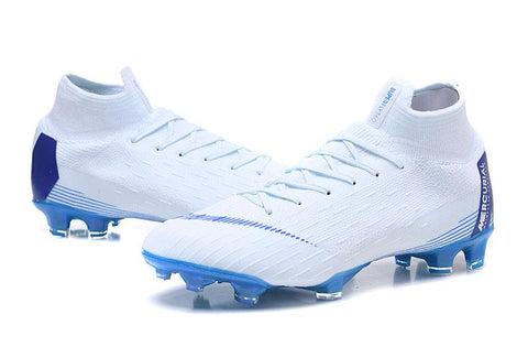 Image of NIKE Mercurial Superfly VI 360 Elite FG Light Blue - KicksNatics