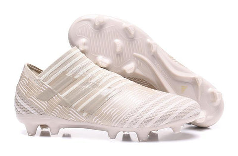 Image of Adidas Nemeziz Messi 17.1 FG Soccer Cleats White Creamy - KicksNatics