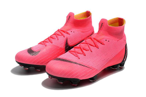 Image of Nike Mercurial Superfly VI Elite FG Pink Black - KicksNatics