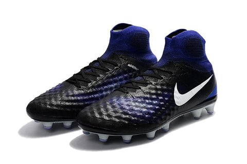 Image of Nike Magista Obra II FG Black Blue - KicksNatics