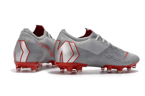 Image of NIKE Mercurial Superfly VI 360 Elite AG High Low Silver Red - KicksNatics