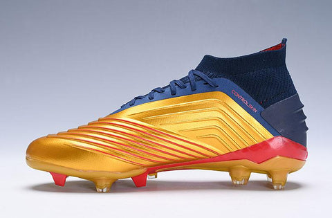 Image of Adidas Predator 19.1 FG Orange Blue - KicksNatics
