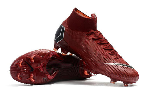 Image of NIKE Mercurial Superfly VI 360 Elite Neymar FG Maroon High Cut - KicksNatics