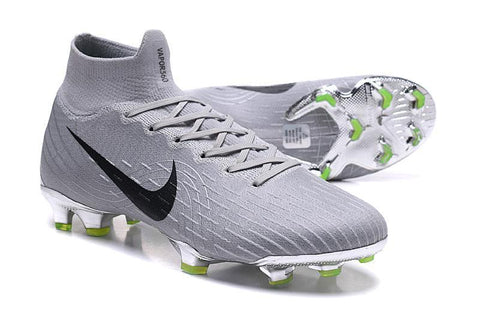 Image of Nike Mercurial Superfly VI Elite FG Silver Black High Cut - KicksNatics