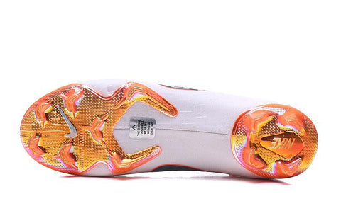 Image of Nike Mercurial Vapor XII Elite FG whitemetal greyorange - KicksNatics