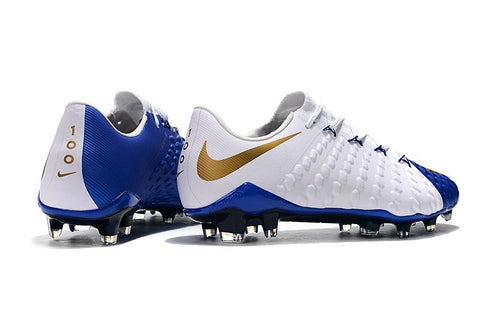 Image of NIke Hypervenom Phantom III DF FG White Blue - KicksNatics