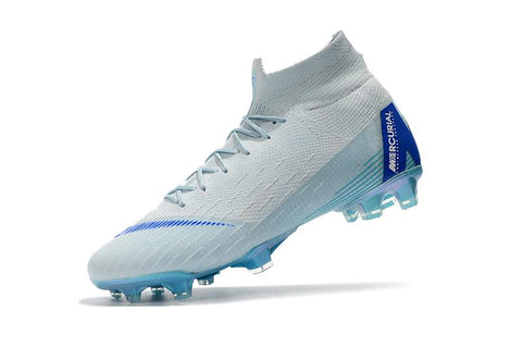 Image of NIKE Mercurial Superfly VI 360 Elite FG Light Blue Nike Blue - KicksNatics