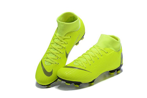 Image of NIKE Mercurial Superfly VI 360 Elite FG Light Green Black - KicksNatics
