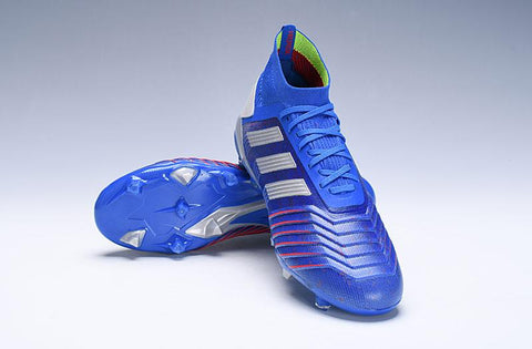 Image of Adidas Predator 19.1 FG Blue Red - KicksNatics