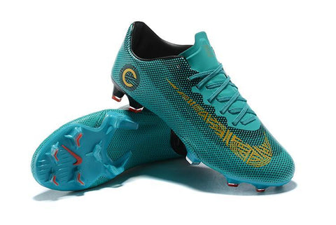 Image of Nike Mercurial Vapor XII Pro FG green C ronaldo - KicksNatics
