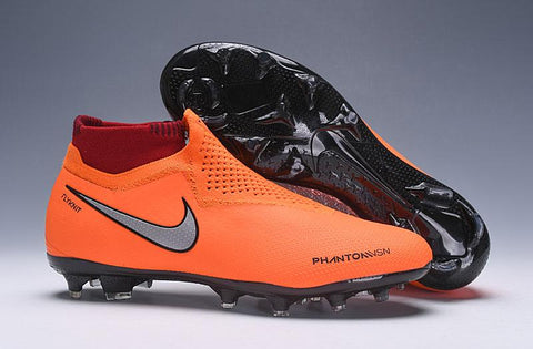 Image of Nike Phantom Vision Elite DF FG Orange Silver