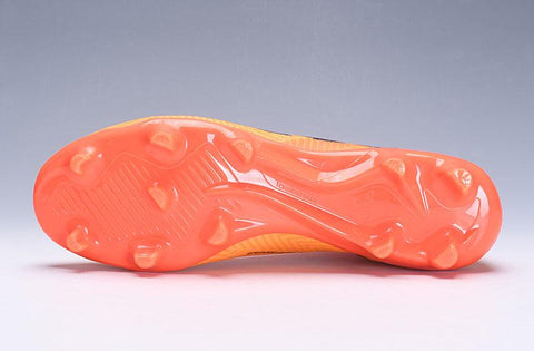 Image of ADIDAS NEMEZIZ MESSI 18+ FIRM GROUND CLEATS ORANGE BLACK - KicksNatics