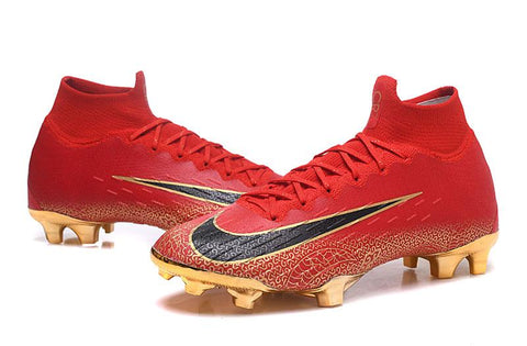 Image of Nike Mercurial Superfly VI Elite FG Red Gold - KicksNatics