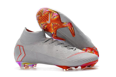 Image of NIKE Mercurial Superfly VI 360 Elite FG Grey Pink - KicksNatics