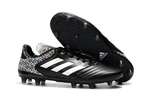Image of Adidas Copa 17.1 FG Soccer Cleats Black White - KicksNatics