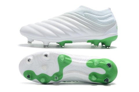 Image of Adidas Copa 19+ FG White Green - KicksNatics