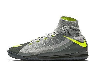 Image of Nike HypervenomX Proximo II DF IC Soccer Shoes Black Volt Dark Grey - KicksNatics